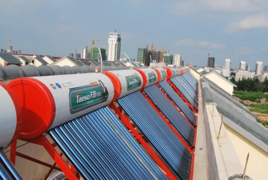 Druckloser Solarenergie-Warmwasserbereiter für Nutztiere