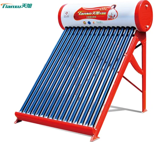 Tianxu Kommerzieller Solarwarmwasserbereiter mit verstellbaren Röhren